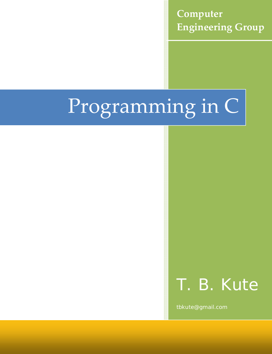 C Programming Book